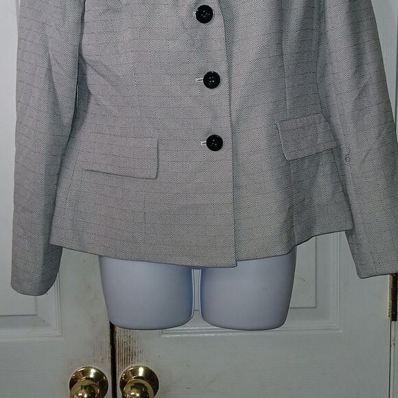 Evan Picone Blazer suit jacket business court office professional Sz 6 EUC - Picture 2 of 9